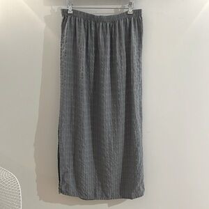 Eileen Fisher Linen + Silk Skirt, Large